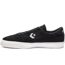 Converse Louie Lopez Pro Ox Suede Shoes - Black / White -Baker Store 163261C shot1