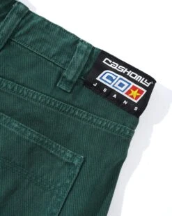 Cash Only Aleka Cargo Jeans - Green -Baker Store AlekaCargoJeansGreen6