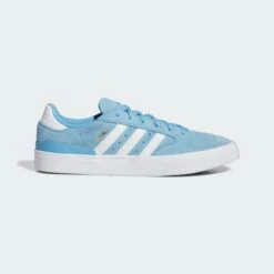 Adidas Busenitz Vulc II Skate Shoes - Cloud White / Cloud White / Gold Metallic