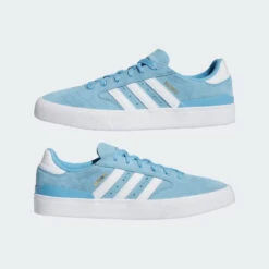 Adidas Busenitz Vulc II Skate Shoes - Cloud White / Cloud White / Gold Metallic -Baker Store Busenitz Vulc II Shoes White IF2095 09 standard
