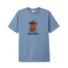 ButterGoods Devil Tee - Slate Blue -Baker Store ButterGoodsDevilTeeSlateBlue