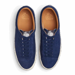 Last Resort VM002 Suede Lo Deep Blue/White Skateboard Shoe -Baker Store D3 VM002 Suede DBlu Whi top