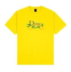 Dime MTL Classic Grass T-Shirt Yellow
