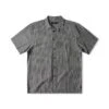 Former Reynolds Stripe Short Sleeve Shirt - Black