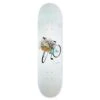Skateboard Cafe Flower Basket Skateboard Deck Grey - 8.125 -Baker Store FlowerBasketDeckGrey