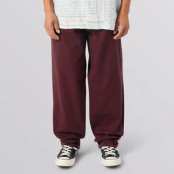Huf Cromer Denim Pant - Wine Jeans -Baker Store HufCromerDenimPant WineJeansmodel