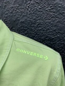 Converse Utility Zip Front Shirt - Spring Green -Baker Store IMG 3268