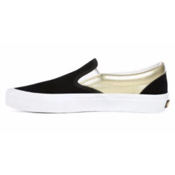 Vans X Shake Junt Slip-On Pro Shoes - Black/Metallic Gold/White -Baker Store NewProject 2 38438e04 737b 444b b924 1cd9bc707561