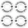 OJ Wheels From Concentrate Hardline 101A White Skateboard Wheels - 53mm -Baker Store OJWheelsFromConcentrateHardline101AWhite 53mm