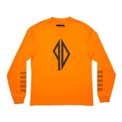 Piss Drunx Big Logo Longsleeve - Orange