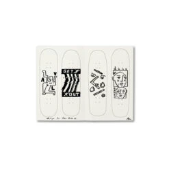 PITH® | YUZU | POLAR SKATE CO. DECK BOOK - BLUE -Baker Store PITH YUZU POLARSKATECO.DECKBOOKpagesdrawn 1