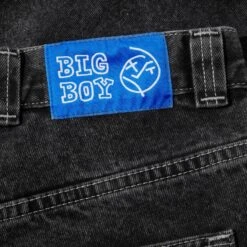 Polar Skate Co. Big Boy Jeans - Pitch Black -Baker Store POLAR SKATE co big boy jeans pitch black 4
