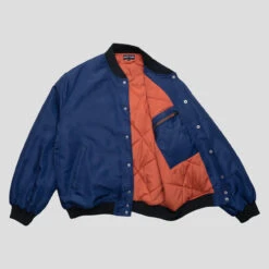Pass-Port Gardening Satin Jacket - Navy -Baker Store Pass Port Gardening jacket satin navy 2