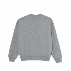 Polar Skate Co Basketball Crew Neck Sweatshirt - Heather Grey -Baker Store Polar Skate Co SP22 Basketball Crewneck Heather Grey 2
