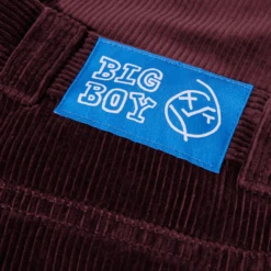Polar Skate Co Big Boy Cords Bordeaux 11 Polar Skate Co Big Boy Cords Bordeaux -Baker Store Polar Skate Co SP23 Big Boy Cords Bordeaux 5