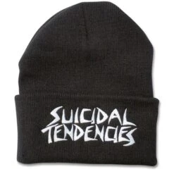 Suicidal Tendencies Beanie Embroidered ST OG Logo - Black