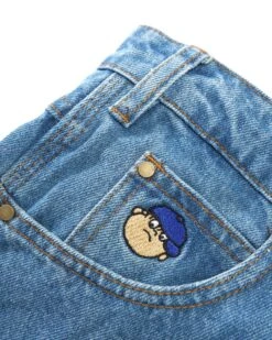 Butter Goods Santosuosso Denim Jeans - Washed Indigo -Baker Store SantosuossoDenimJeansWashedIndigo4