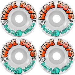 Snot Wheel Co Wide Boys Wheels 53mm 99A Glow In The Dark