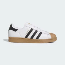 Adidas Skateboarding Superstar ADV Skate Shoes - Cloud White / Core Black / Gum