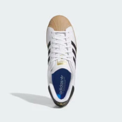 Adidas Skateboarding Superstar ADV Skate Shoes - Cloud White / Core Black / Gum -Baker Store Superstar ADV Shoes White IE0669 02 standard hover