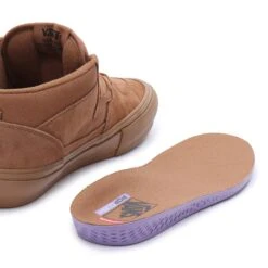 Vans Skate Half Cab Skateboarding Shoes - Brown/Brown -Baker Store VN0A5FCDB7G ALT6