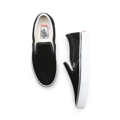 Vans Skate Slip-On Pro Skateboarding Shoes - Black/White -Baker Store VansSkateSlip OnProSkateboardingShoes BlackWhitetop