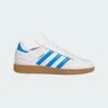 Adidas Skateboarding Busenitz Pro Skate Shoes - Cloud White / Blue Bird / Gold Metallic -Baker Store adidas busenitz white blue gold 1