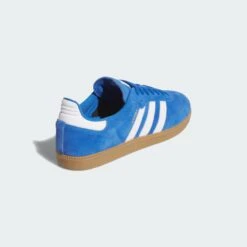 Adidas Skateboarding Samba ADV Skateboarding Shoes - Blue Bird / Cloud White / Gold Metallic -Baker Store adidas samba adv blue bird 5