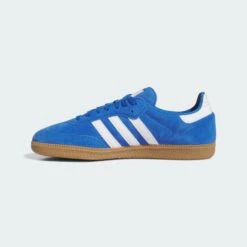 Adidas Skateboarding Samba ADV Skateboarding Shoes - Blue Bird / Cloud White / Gold Metallic -Baker Store adidas samba adv blue bird 6