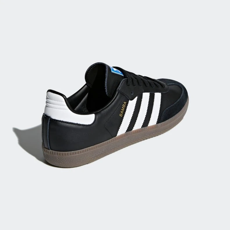 Adidas Skateboarding Samba ADV Skateboarding Shoes - Core Black / Cloud White / Gum5 7 Adidas Skateboarding Samba ADV Skateboarding Shoes - Core Black / Cloud White / Gum5 - Image 5