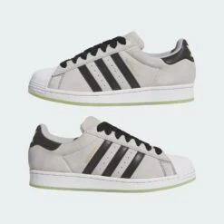 Adidas Skateboarding Superstar ADV Skate Shoes - Grey Two / Core Black / Gold Metallic -Baker Store adidas superstar adv 7