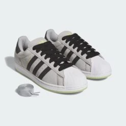 Adidas Skateboarding Superstar ADV Skate Shoes - Grey Two / Core Black / Gold Metallic -Baker Store adidas superstar adv 8