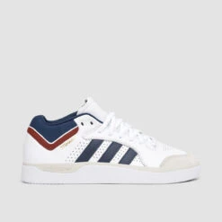 Adidas Skateboarding Tyshawn Pro Skate Shoes - Cloud White / Collegiate Navy / Grey One