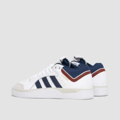 Adidas Skateboarding Tyshawn Pro Skate Shoes - Cloud White / Collegiate Navy / Grey One -Baker Store adidas tyshawn footwear white collegiate navy grey one 03