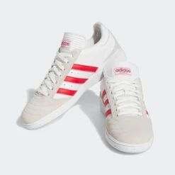 Adidas Skateboarding Busenitz Skateboarding Shoe - White/Better Scarlet/Gold Metallic -Baker Store adidasbusenitzwhitescarletgold4