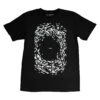 Atlantic Drift Fish-Glo-Tec T-Shirt - Black With Glow In The Dark Print -Baker Store atlantic drift fish glo tec t shirt black 1