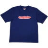 Baglady Warp Logo T-Shirt - Navy