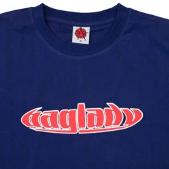Baglady Warp Logo T-Shirt - Navy -Baker Store baglady warp logo t shirt 3
