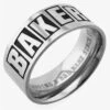 Baker Brand Logo Ring - Silver