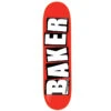Baker Skateboards Brand Logo Skateboard Deck Red/White - 8.00 -Baker Store bakerskateboardsbrandlogowhiteskateboarddeck 6772f8ab 20d5 4dcc 9c55 53aadd80b6aa