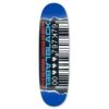 Black Label Skateboards Ripped Barcode Deck - 9.5 Egg - Assorted Stains -Baker Store black label ripped barcode egg deck 9.5 1