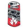 Black Label Skateboards 35 Years Can Sticker -Baker Store black label35 years beer can sticker