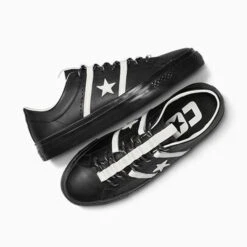 Converse CONS X Bobby Dekeyser One Star Academy Pro Skateboarding Shoes - Black / Egret / Egret -Baker Store bobby4