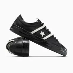 Converse CONS X Bobby Dekeyser One Star Academy Pro Skateboarding Shoes - Black / Egret / Egret -Baker Store bobby5