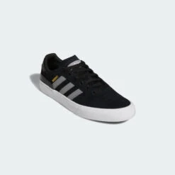Adidas Skateboarding Busenitz Vulc II Skate Shoes - Core Black/Grey Three/Cloud White -Baker Store busenitxvulciiblkgreywht4