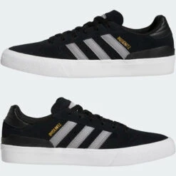 Adidas Skateboarding Busenitz Vulc II Skate Shoes - Core Black/Grey Three/Cloud White -Baker Store busenitxvulciiblkgreywht7