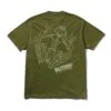 Butter Goods Fossil Tee - Moss -Baker Store butter goods fossil tee moss 2