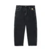 Butter Goods Scribble Denim Pants - Flat Black -Baker Store butter goods scribble denim flat black 1