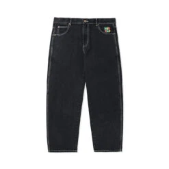 Butter Goods Scribble Denim Pants - Flat Black