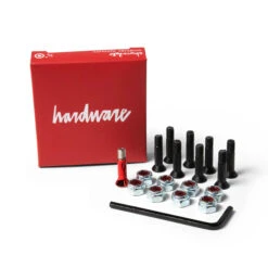 Chocolate 7/8" Longneck Allen Bolts - Black